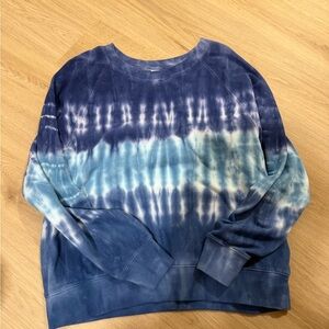 Old Navy Indigo Tie-Dye Pullover